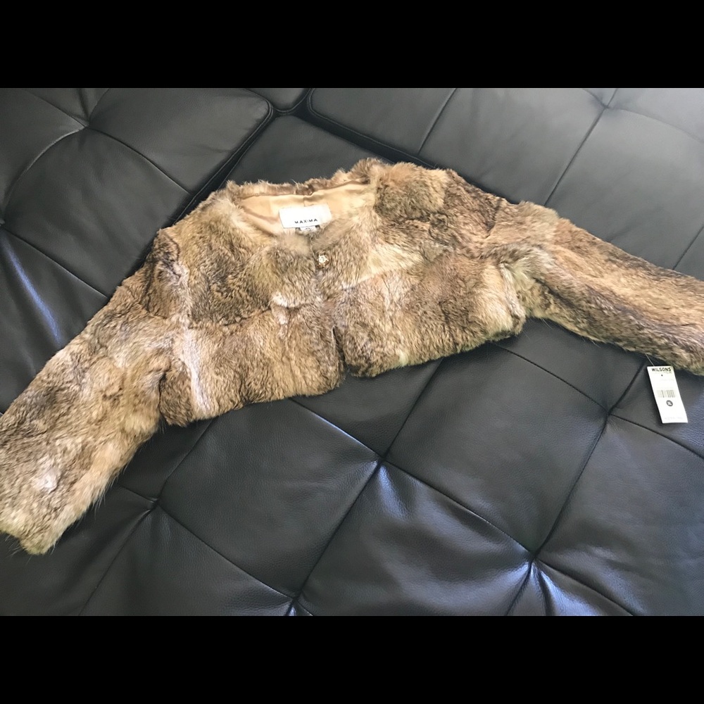 Wilson’s Leather fur jacket